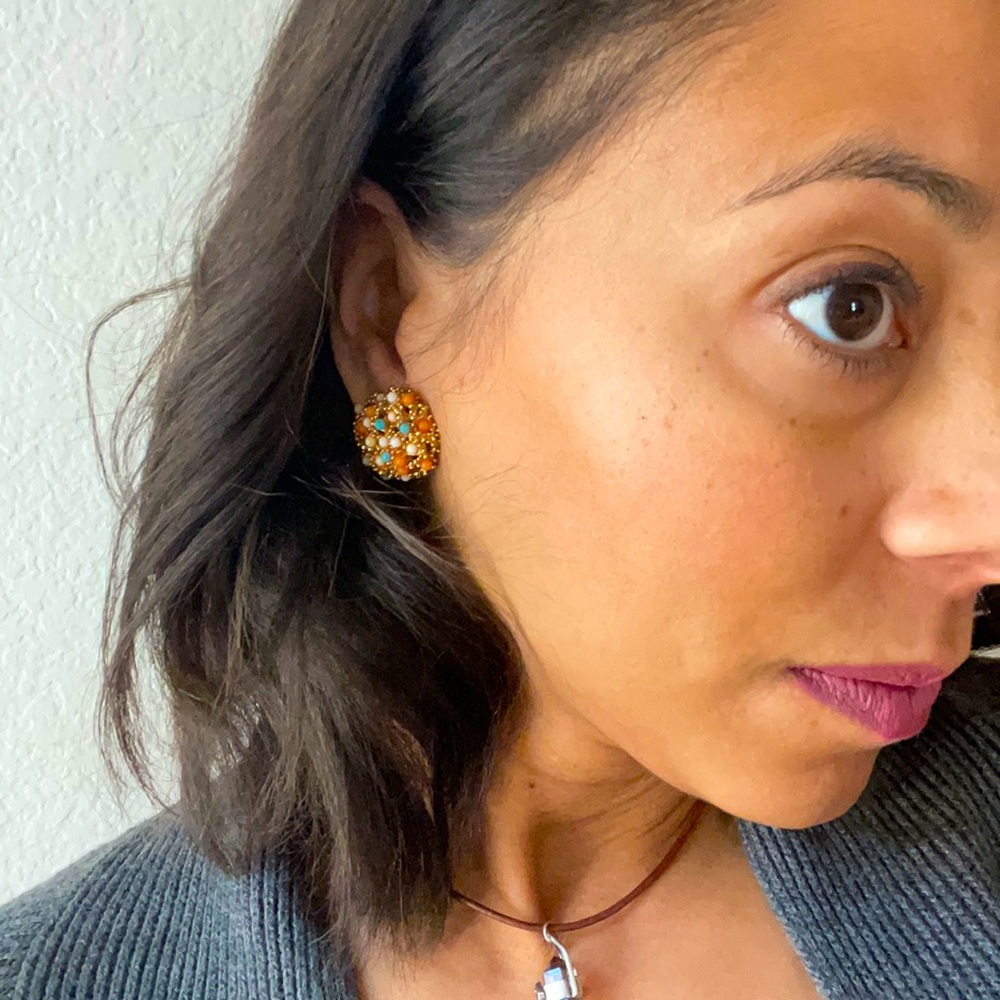 Vintage Earrings - Picture 2 of 7
